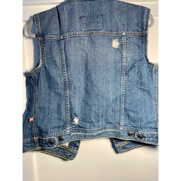 Vintage Inspired Duck Head Denim Jean Jacket * Women’s L Fits Like a Medium WC39 - Picture 6 of 7